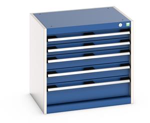 Bott Cubio 5 Drawer Cabinet 650W x 525D x 600mmH Bott Drawer Cabinets 525 Depth with 650mm wide full extension drawers 29/40011061.11 Bott Cubio 5 Drawer Cabinet 650W x 525D x 600mmH.jpg